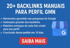 Eu vou Criar 20+ Backlinks Web 2.0 Para Seu GMN Manual