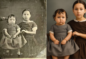 Eu vou fazer Restauração de imagens/ fotos.