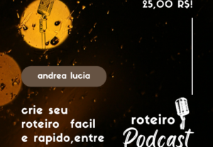Eu vou criar um roteiro para qualquer projeto em ate 24 hora...
