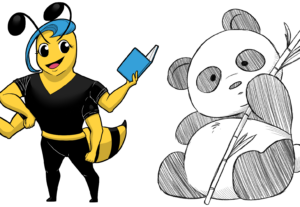 Eu vou fazer design de mascote originais