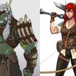 Eu vou fazer um personagem de rpg e/ou jogos
