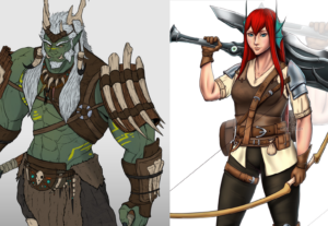 Eu vou fazer um personagem de rpg e/ou jogos