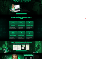 Eu vou criar a sua landing page