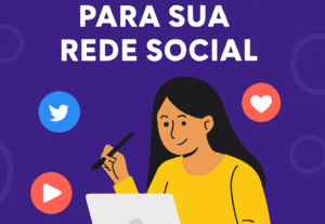 Eu vou criar artes profissionais para sua rede social