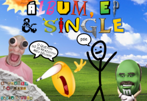 Eu vou fazer uma capa de Álbum, EP ou Single para você.
