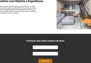 Eu vou criar um site para você