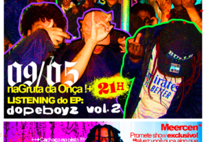 Eu vou fazer o flyer do seu evento.