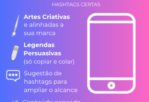 Eu vou criar Posts e Artes Personalizadas