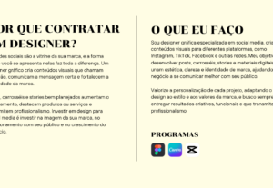 Eu vou criar designs incríveis para suas redes sociais