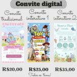 Eu vou criar o convite para sua festa