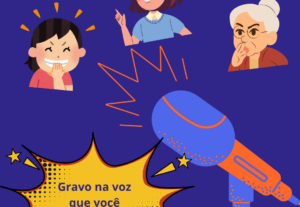 Eu vou gravar um audio do jeito que voce escolher