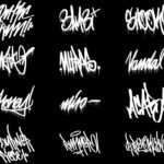 Eu vou criar uma tag ou nome no estilo de Graffiti