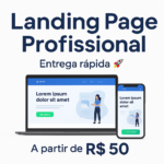 Eu vou criar Landing Page Profissional – Entrega 48h