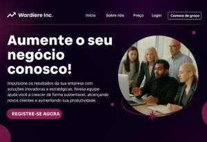 Eu vou fazer sua página de vendas, landing page.