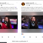 Eu vou Editar Vídeos criativos para redes sociais