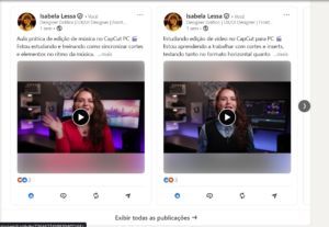 Eu vou Editar Vídeos criativos para redes sociais