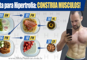 Eu vou fazer um cardápio para emagrecer ou ganhar massa