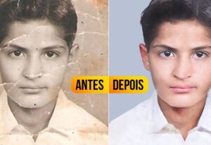 Eu vou Restaurar e colorizar suas fotos antigas com qualidad...