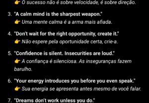Eu vou fazer algo que sou muito habilidoso.