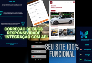 Eu vou deixar o seu site Funcional e Responsivo