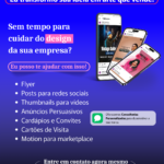 Eu vou criar artes magnéticas para o seu criativo/rede socia...