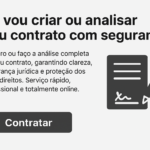 Eu vou criar ou analisar seu contrato com segurança