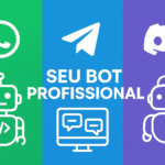 Eu vou FAZER  Bot Profissional para WhatsApp, Discord e Tele...