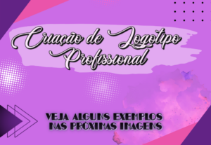 Eu vou criar um logotipo exclusivo e profissional para você.