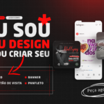 Eu vou criar seu card, cartão de visita, banner, panfleto...