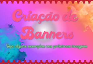 Eu vou fazer um banner para você.