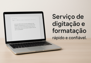 Eu vou Digitar textos e PDFs com rapidez e qualidade.
