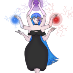 Eu vou Desenhar um personagem que você queira no estilo anim...