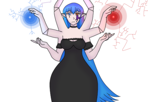 Eu vou Desenhar um personagem que você queira no estilo anim...
