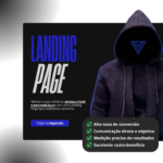 Eu vou fazer uma Landing Page profissional para você.