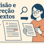 Eu vou revisar e corrigir seu texto