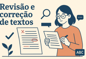 Eu vou revisar e corrigir seu texto