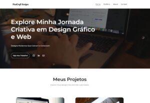 Eu vou criar um site profissional para você