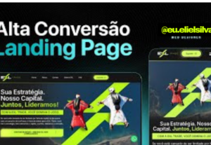 Eu vou criar sua landing page profissional que converte