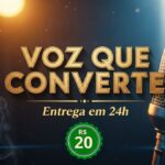 Eu vou fazer narração profissional com voz marcante em 24h