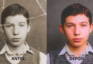 Eu vou restaurar a sua foto antiga e animar em 3D