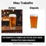 Eu vou deixar o fundo das suas fotos de produto branco