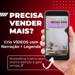 Eu vou criar video com narração e legenda.