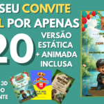 Eu vou Criar Seu Convite Digital Incrível e Personalizado