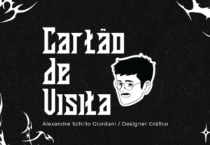 Eu vou fazer o seu cartão de visita