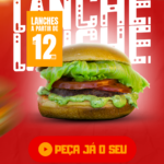 Eu vou fazer seu criativo da sua hamburgueria