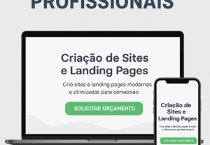 Eu vou criar  seu site ou landing page moderna e otimizada