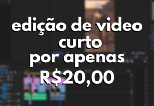 Eu vou Editar Videos para youtube ou tiktok