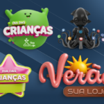 Eu vou fazer identidade 3d para sua campanha de marketing