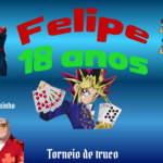 Eu vou criar convites de aniversario com o seu tema.