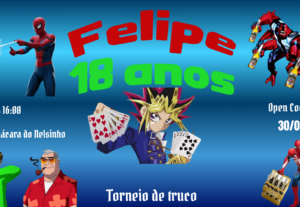 Eu vou criar convites de aniversario com o seu tema.